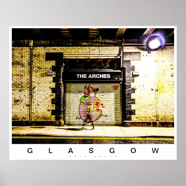 Glasgow Club Poster (Front)