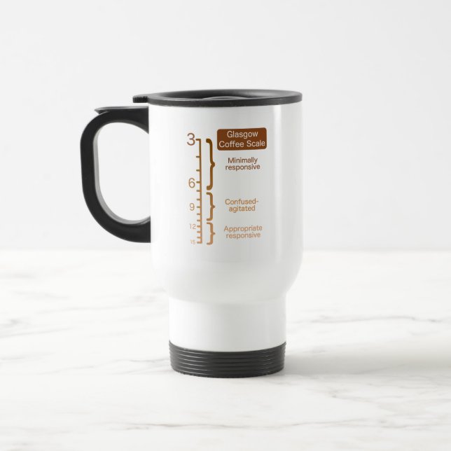 Glasgow Coffee Scale Travel Mug (Left)