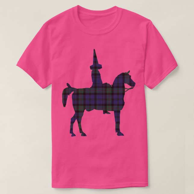 Glasgow Duke of Wellington Blackwatch Tartan Colou T-Shirt (Design Front)
