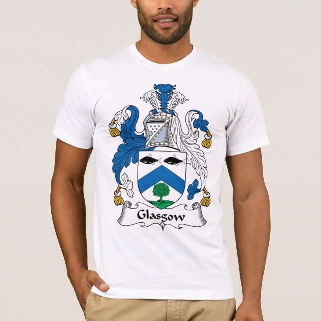 Glasgow Family Crest T-Shirt (Front)