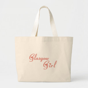 Glasgow Girl Large Tote Bag