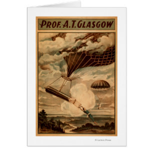 Glasgow Hot Air Balloon Circus Theatre Poster
