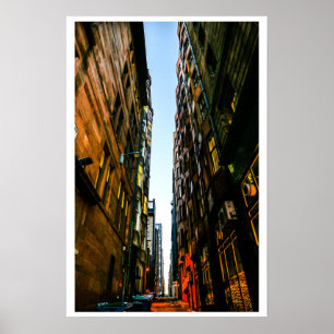 Glasgow Lane Poster