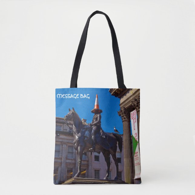 Glasgow "Message bag" Tote bag (Front)
