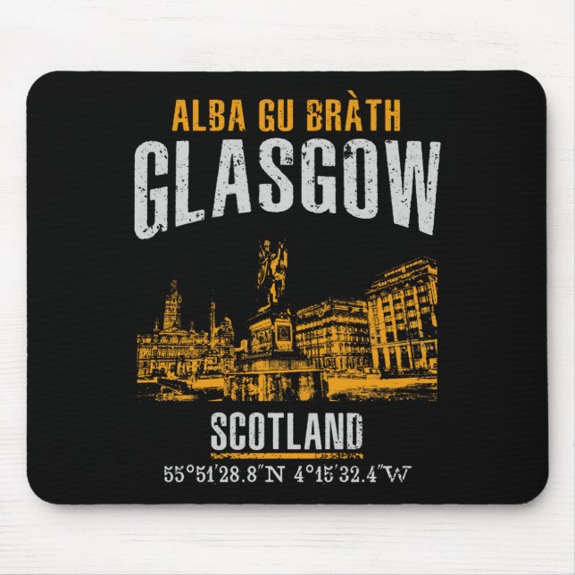 Glasgow Mouse Mat (Front)