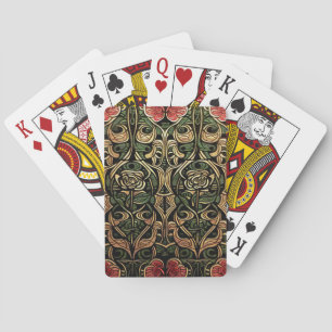 Glasgow Rose, Celtic Knots Playing Cards