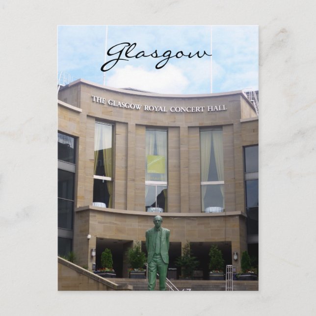 glasgow royal concert hall postcard (Front)