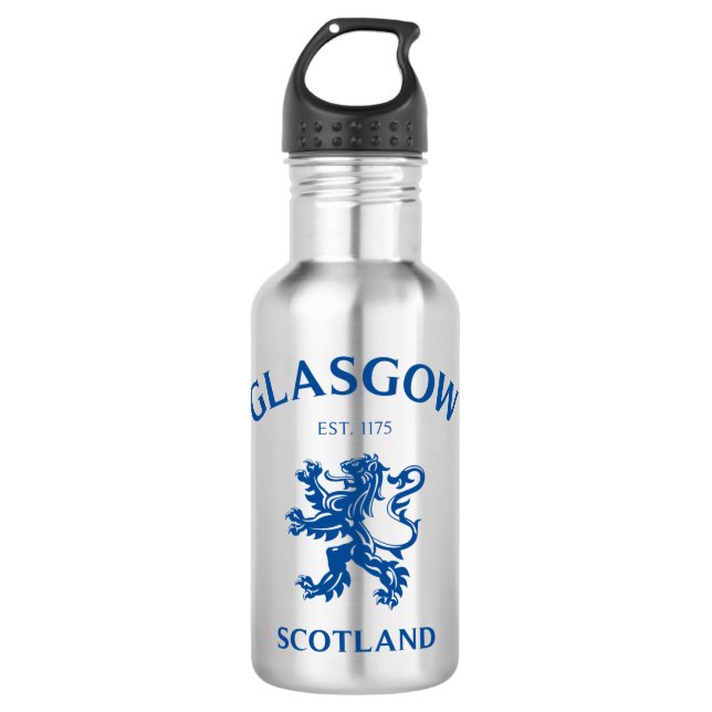 GLASGOW, SCOTLAND 532 ML WATER BOTTLE (Front)