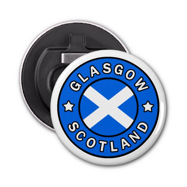 Glasgow Scotland Bottle Opener (Front)