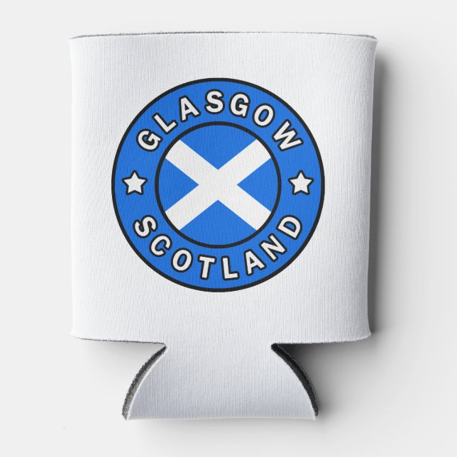 Glasgow Scotland Can Cooler (Front)