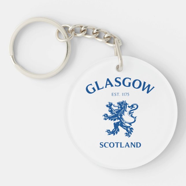 GLASGOW, SCOTLAND KEY RING (Front)