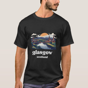 Glasgow Scotland Landscape T-Shirt