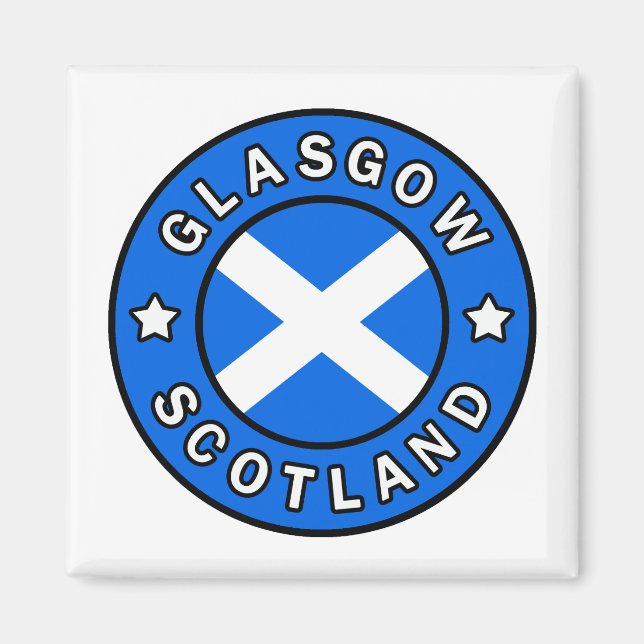 Glasgow Scotland Magnet (Front)