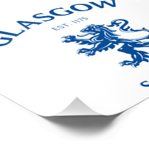 GLASGOW, SCOTLAND PHOTO PRINT