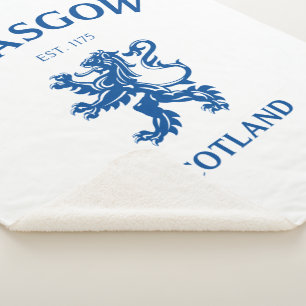 GLASGOW, SCOTLAND SHERPA BLANKET