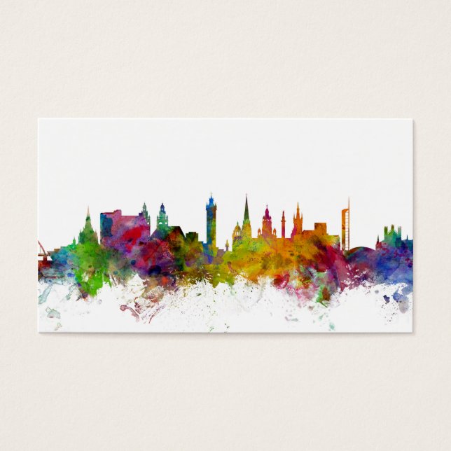 Glasgow Scotland Skyline (Front)