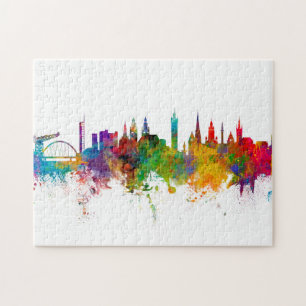 Glasgow Scotland Skyline Jigsaw Puzzle