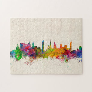 Glasgow Scotland Skyline Jigsaw Puzzle
