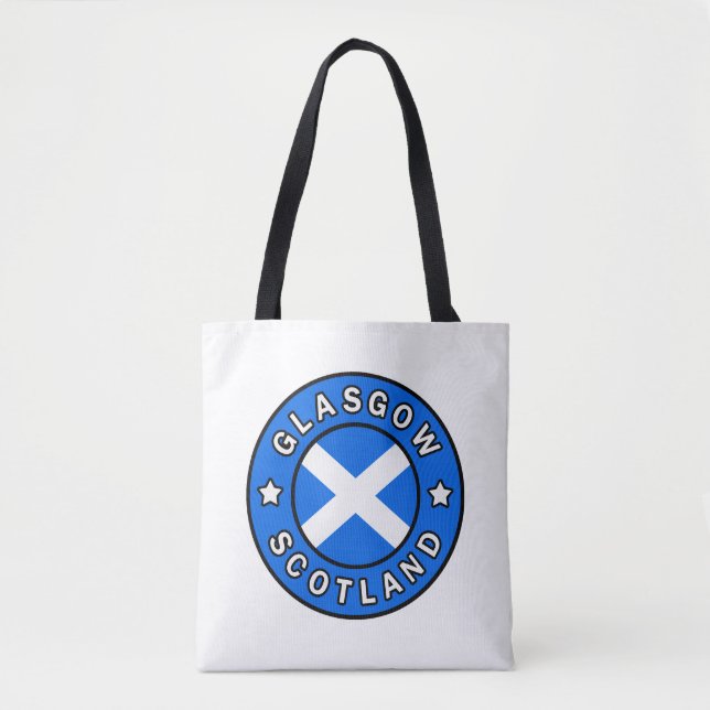 Glasgow Scotland Tote Bag (Front)