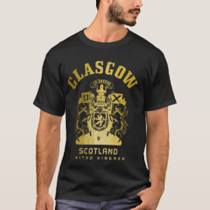 Glasgow Scotland UK Vintage Scottish T-Shirt