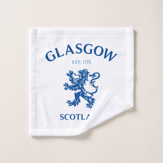 GLASGOW, SCOTLAND WASH CLOTH (Wash Cloth)