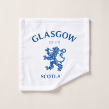 GLASGOW, SCOTLAND WASH CLOTH