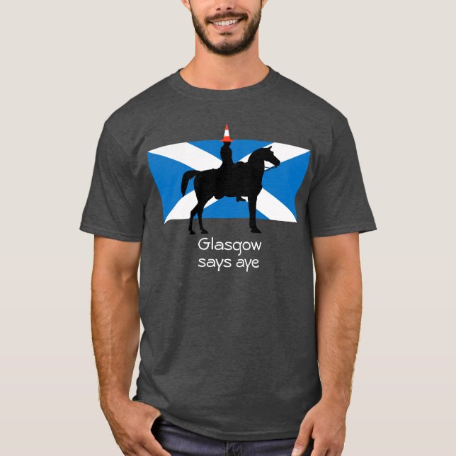 Glasgow Scottish Independence T-Shirt (Front)