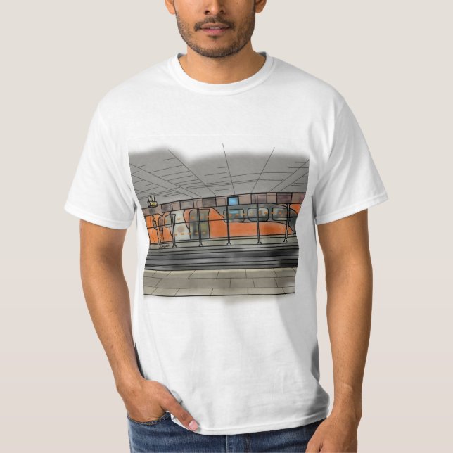 Glasgow subway tshirt (Front)