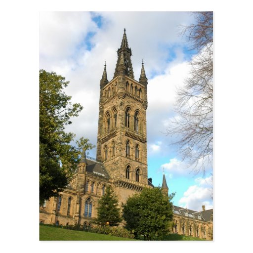 Glasgow University Postcard