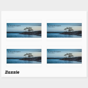 Glaskogen Sweden Rectangular Sticker
