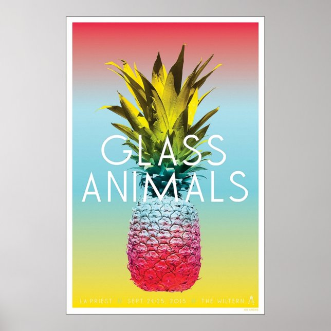 Glass Animals Tour Poster (Front)