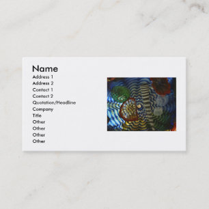 Glass Art Business Card