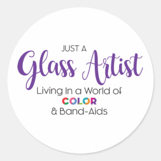 Glass Artist Sticker