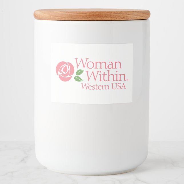 Glass bail wire jar food label (Front)