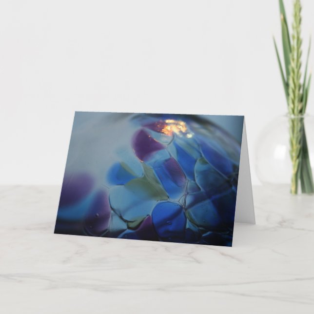 "Glass Ball 15" Card (Front)