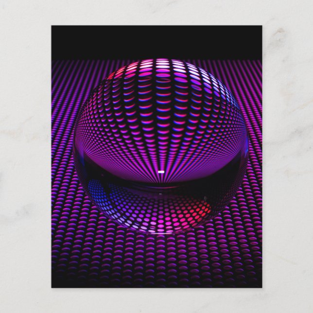 glass-ball-624819 PURPLE FUTURISTIC GLASS BALL SPH Flyer (Front)