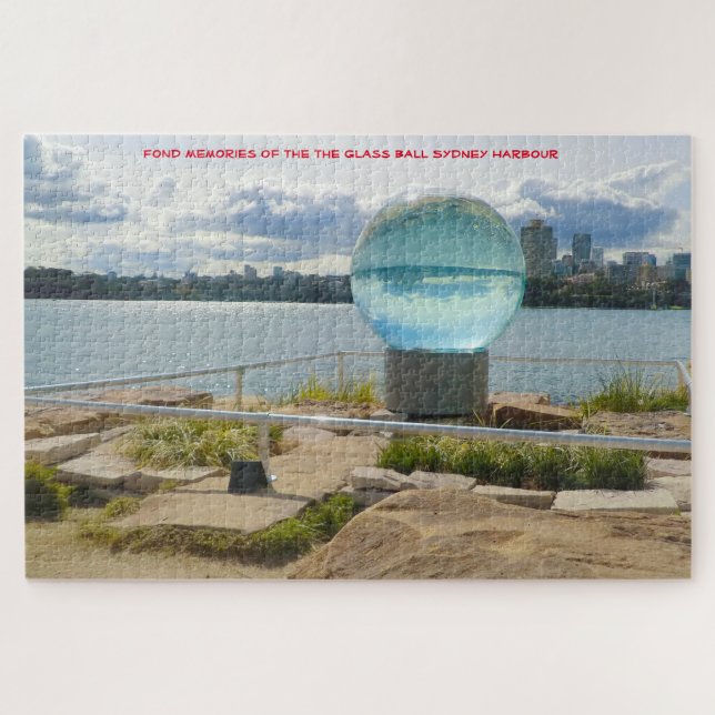 Glass Ball Sydney Harbor Australia Jigsaw Puzzle (Horizontal)