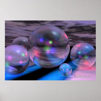 Glass Balls Poster