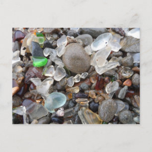 Glass Beach- Fort Bragg, CA Postcard