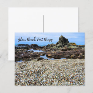 Glass Beach Fort Bragg California Postcard