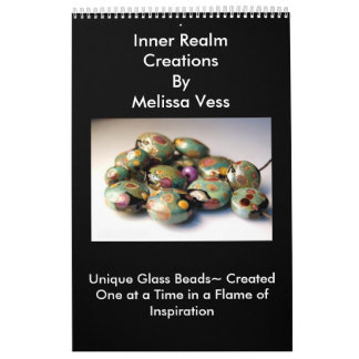 Glass Bead Art by Melissa Vess Calendar