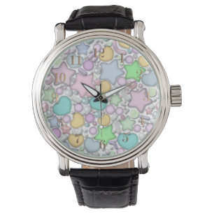Glass beads, jewellery watch