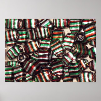 Glass Beads Poster