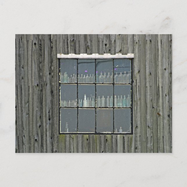 Glass Behind Glass Postcard (Front)