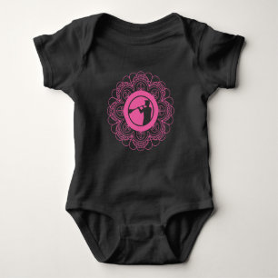 Glass Blower Mandala profession Glass Blowing Art Baby Bodysuit