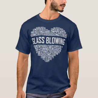 Glass Blowing Heart T-Shirt