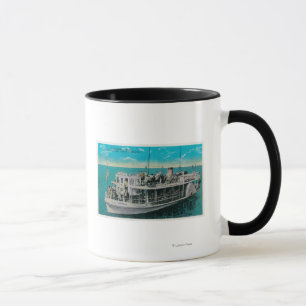 Glass Bottom Boat in Avalon, Catalina Island Mug