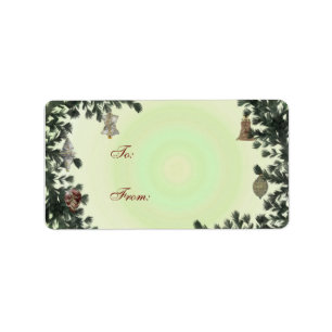 Glass Bulb Gift Label