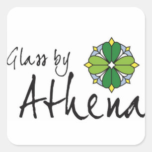 Glass by Athena Logo Stickers