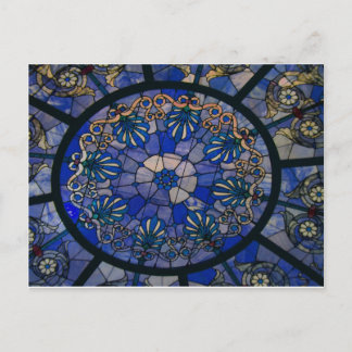 glass ceiling postcard